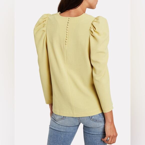 HOFMANN Copenhagen | Light Pink Long Puff Sleeve MIRA Blouse in Apricot Ice 38 6 - Picture 2 of 13